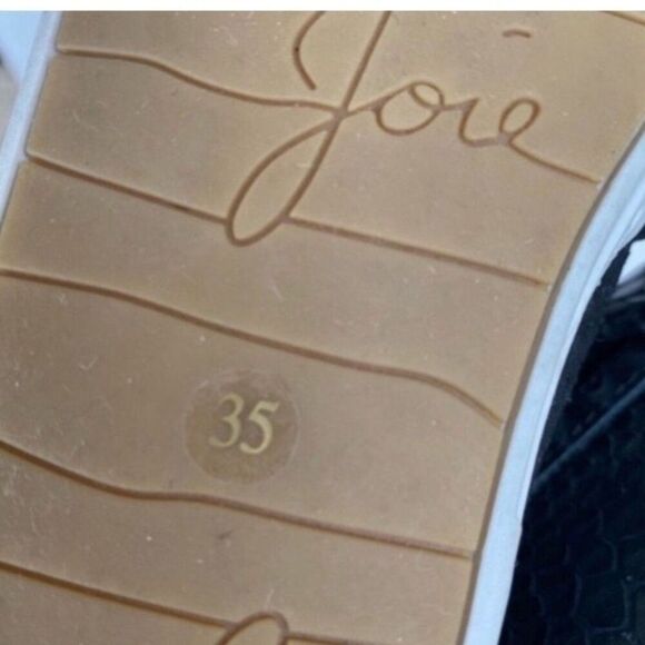 Joie Kidmore Slip on Sneaker Black Snake Pattern 35 - Picture 8 of 8